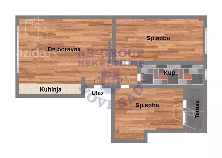 Dvoiposoban stan | 4zida