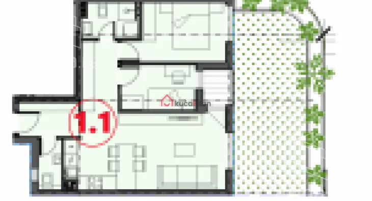 Trosoban stan | 4zida