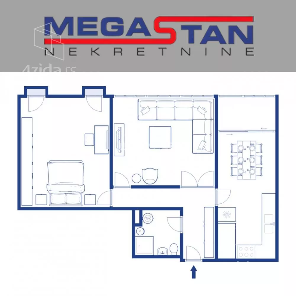 Dvosoban stan | 4zida