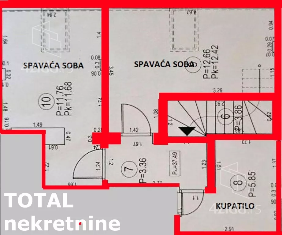 Trosoban stan | 4zida