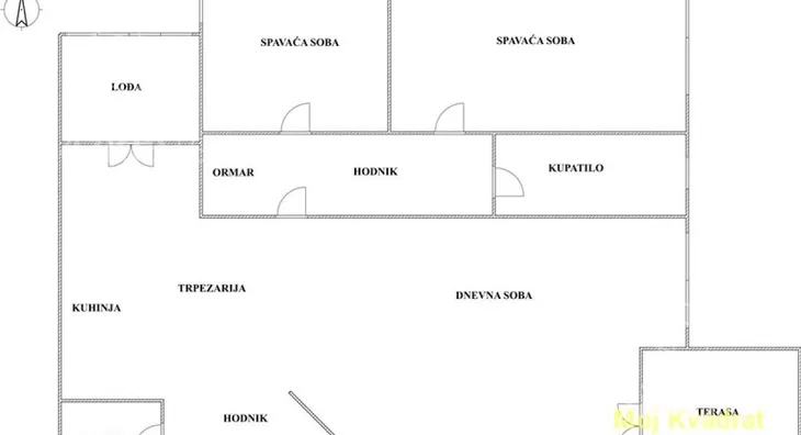 Trosoban stan | 4zida