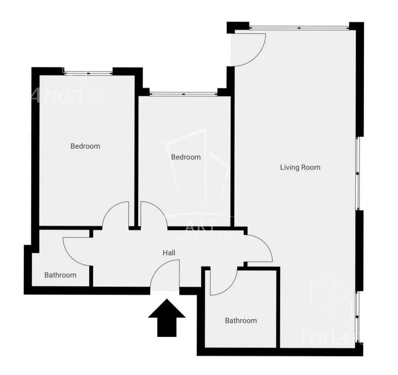 Trosoban stan | 4zida