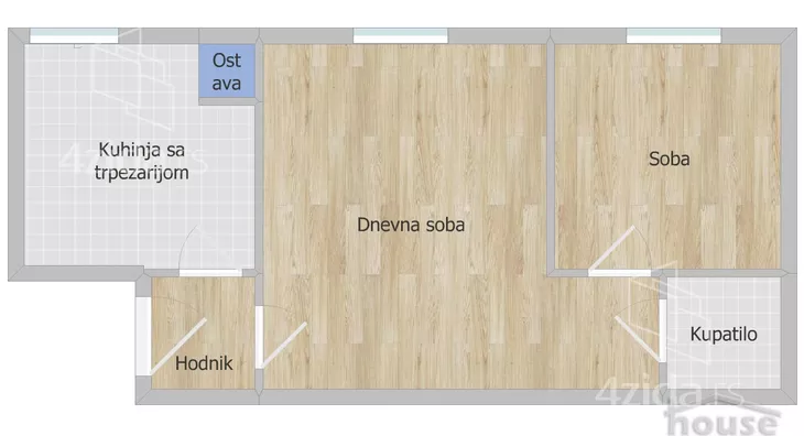 Dvosoban stan | 4zida