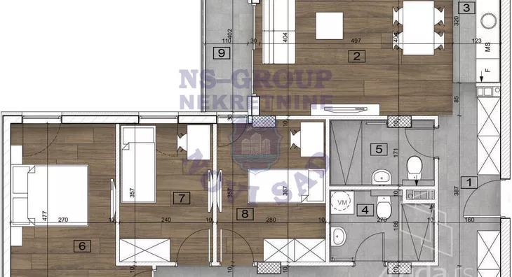 Trosoban stan | 4zida