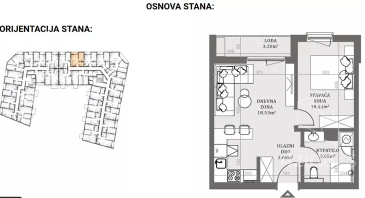 Dvosoban stan | 4zida