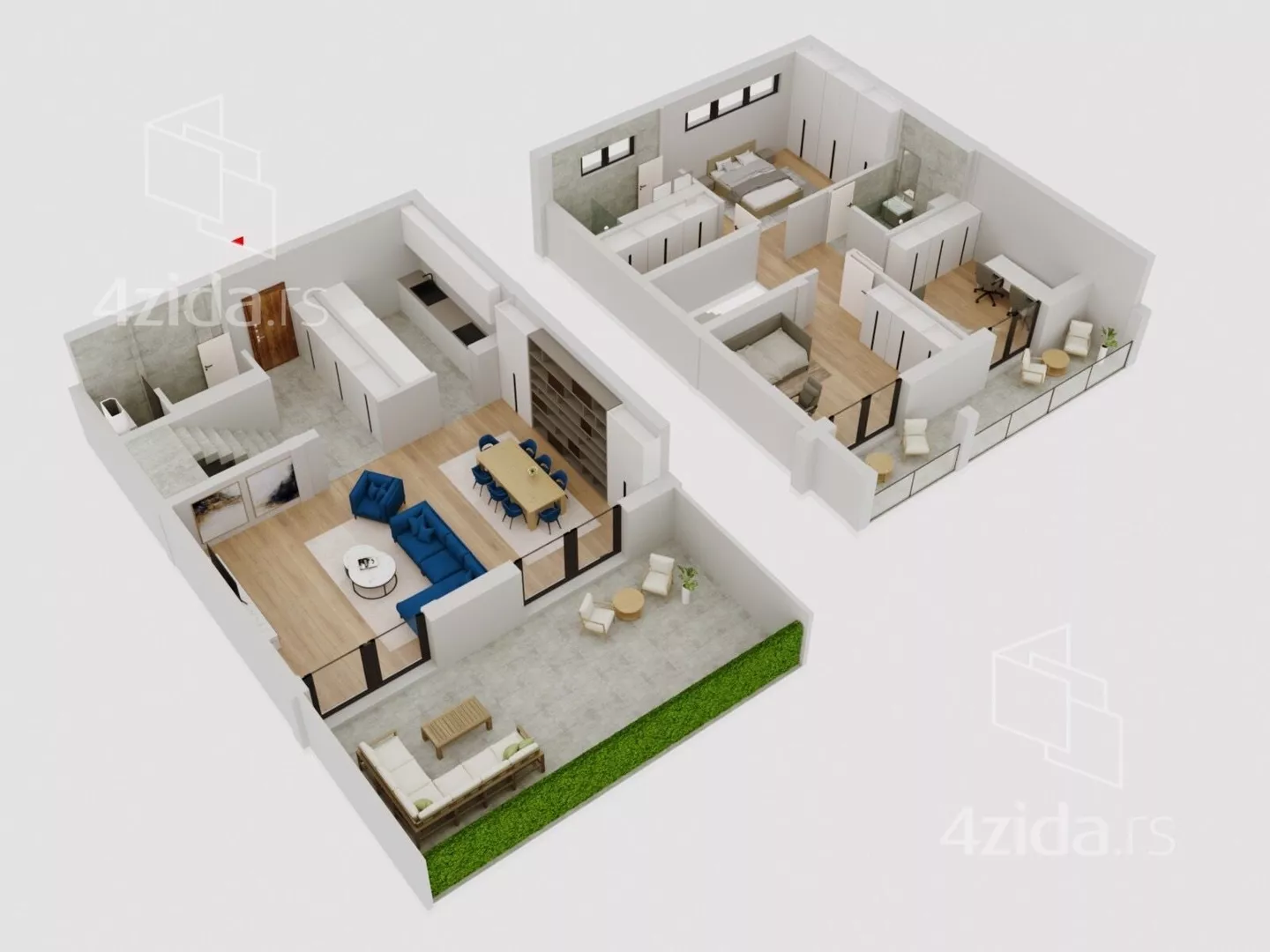 Trosoban stan | 4zida