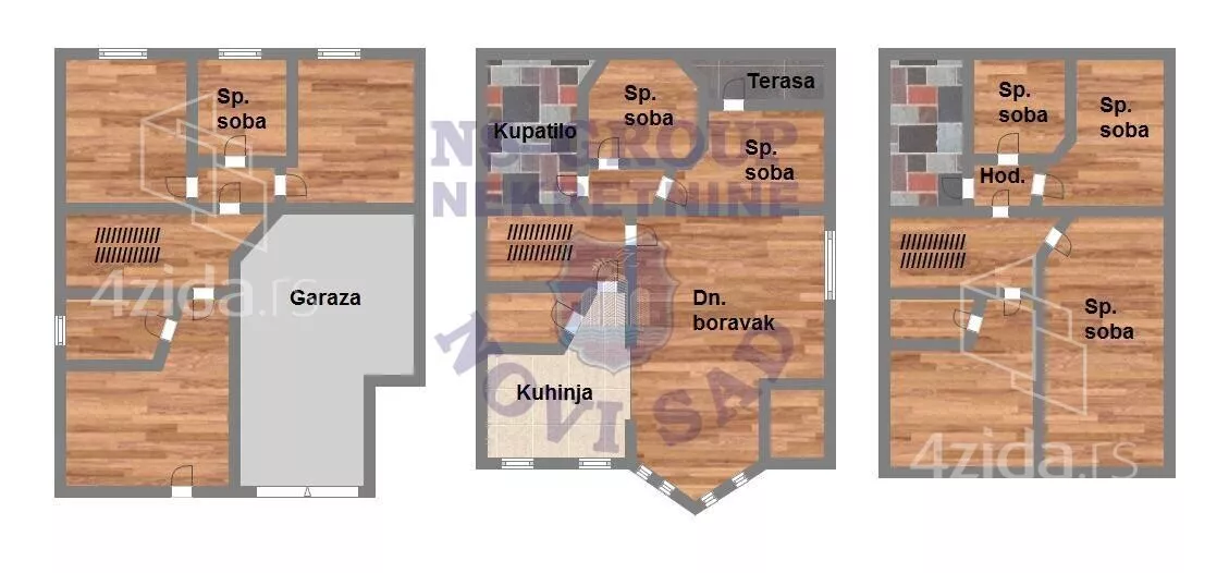 3-etažna kuća | 4zida