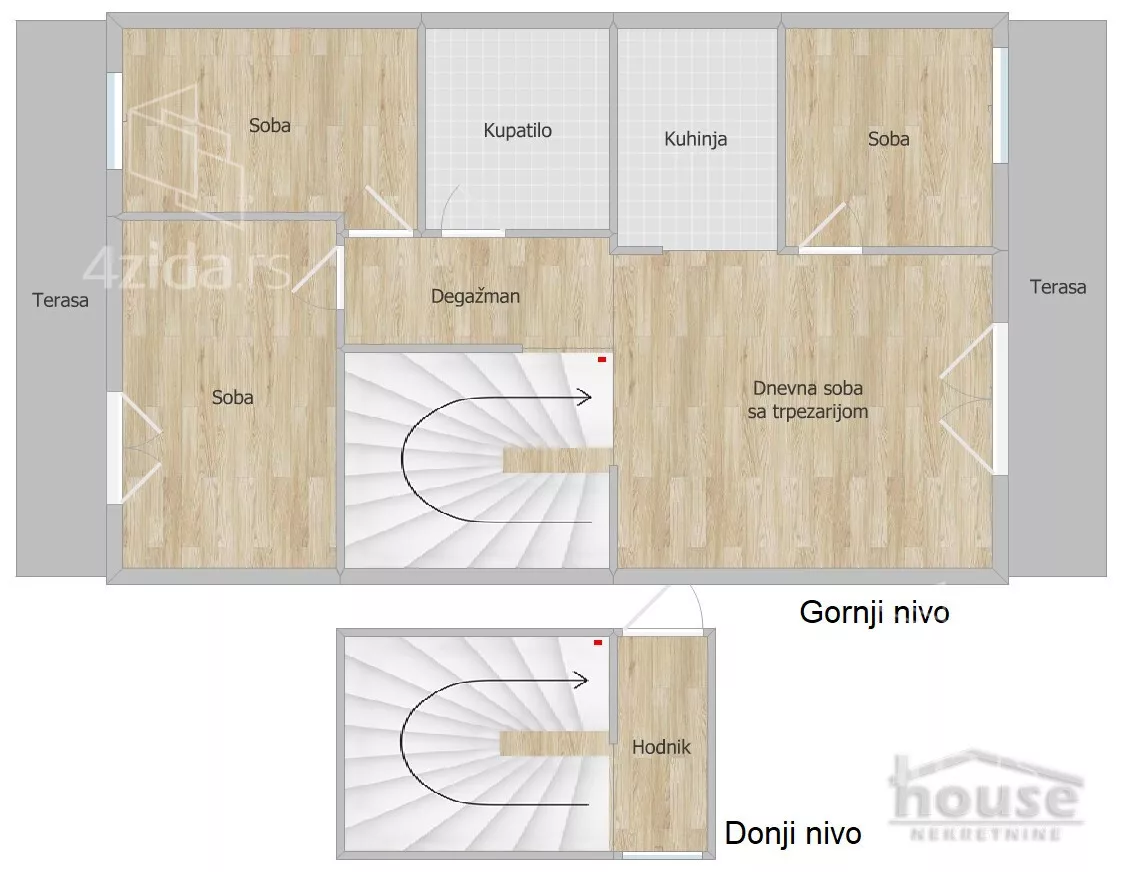 Troiposoban stan | 4zida