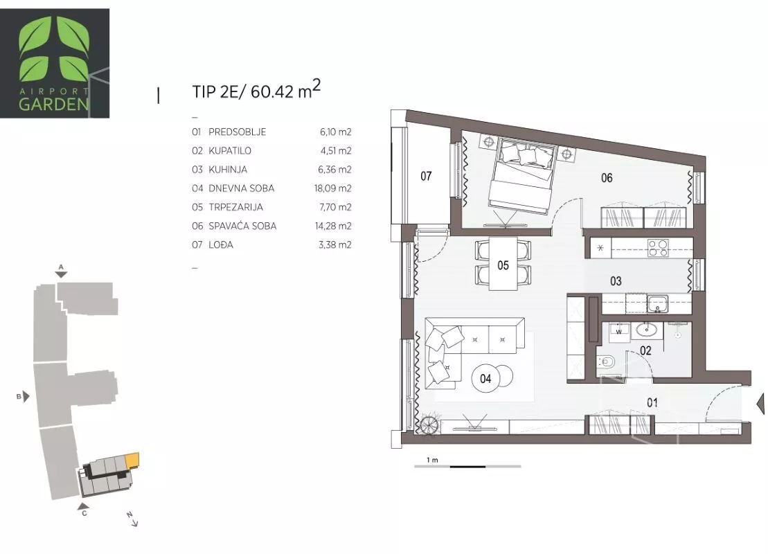 Dvosoban stan | 4zida