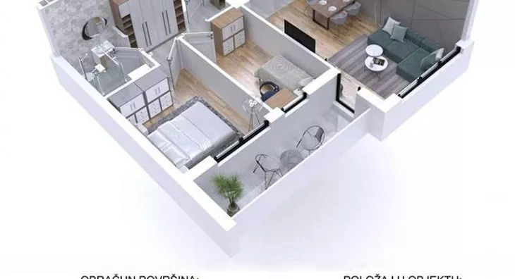 Trosoban stan | 4zida