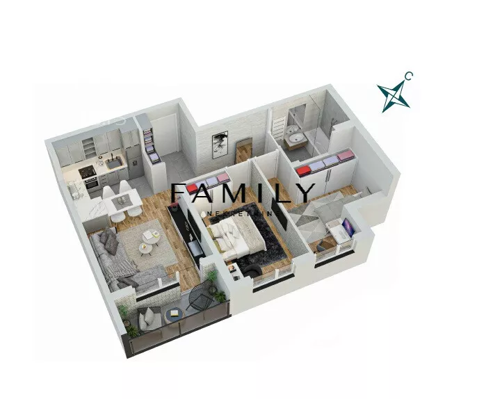 Trosoban stan | 4zida