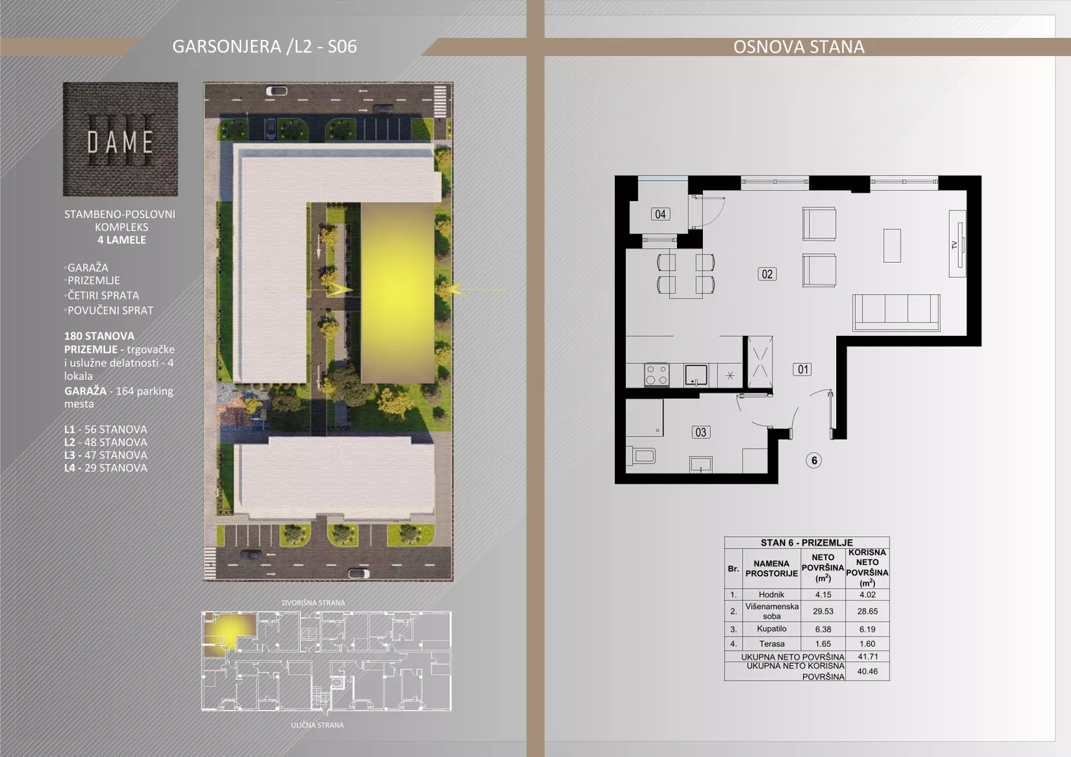 Jednosoban stan | 4zida