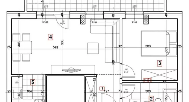 Dvosoban stan | 4zida