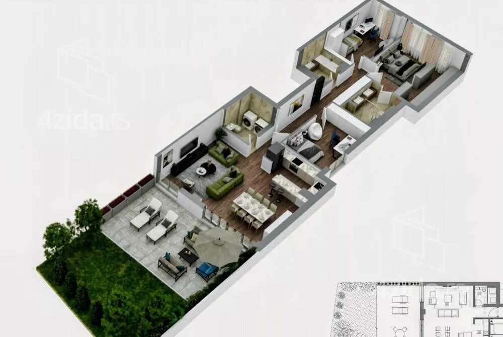 Četvorosoban stan | 4zida