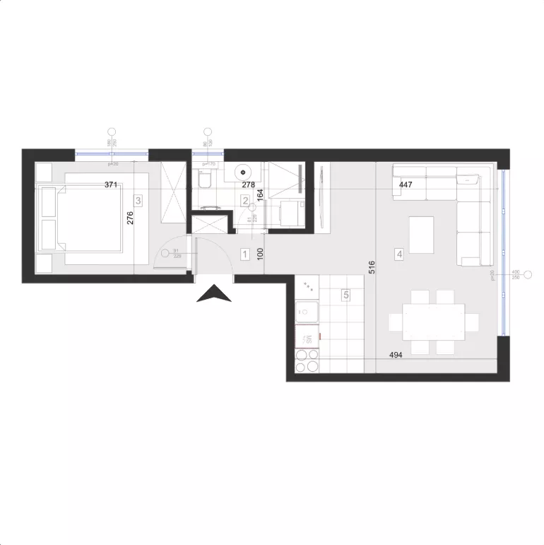 Dvosoban stan | 4zida