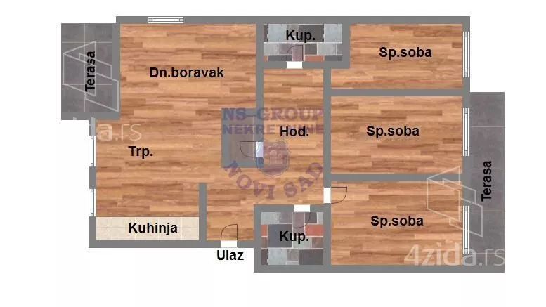 Četvorosoban stan | 4zida