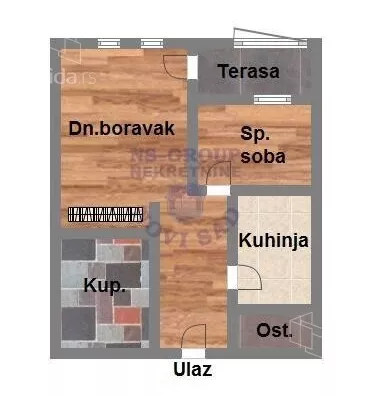 Jednoiposoban stan | 4zida