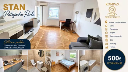 Stan za izdavanje · 50 m² · Telep, Gradske lokacije, Novi Sad
