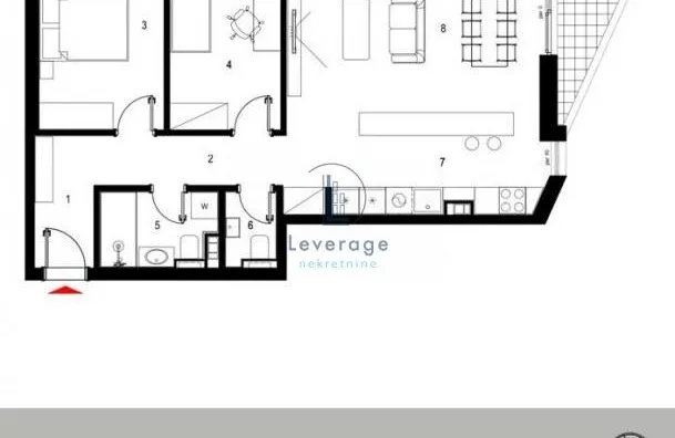 Trosoban stan | 4zida