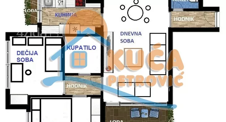 Dvoiposoban stan | 4zida