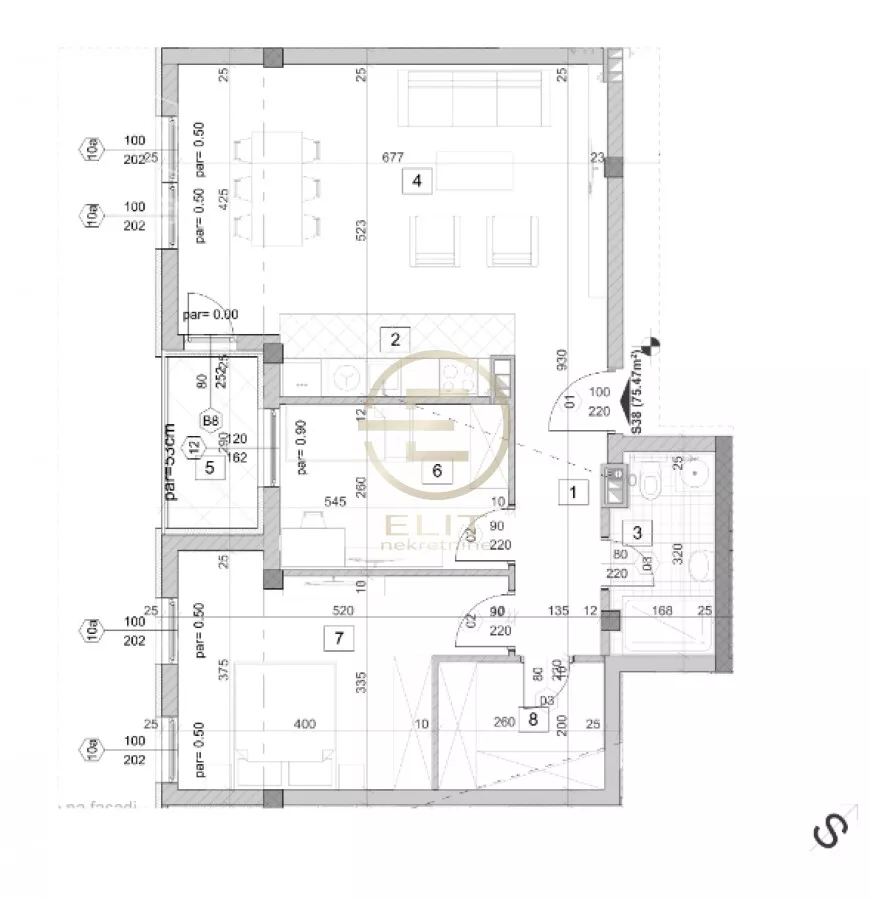 Trosoban stan | 4zida