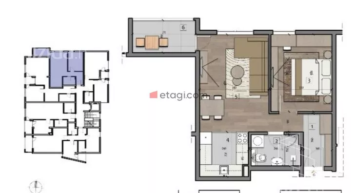 Dvosoban stan | 4zida