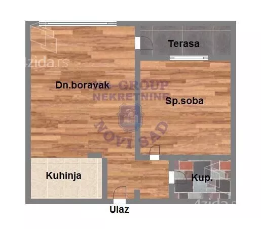 Dvosoban stan | 4zida