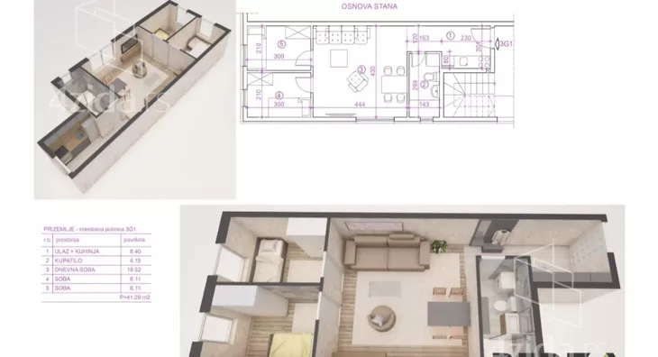 Dvoiposoban stan | 4zida