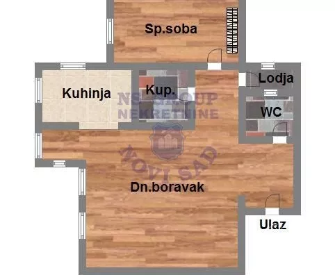 Dvosoban stan | 4zida