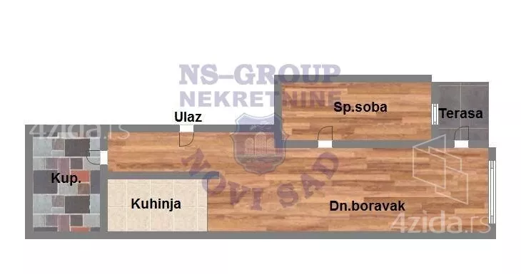 Dvosoban stan | 4zida