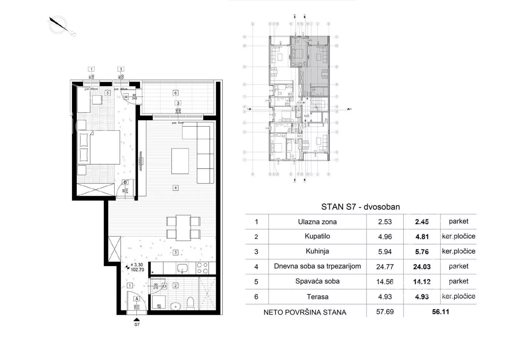 Dvosoban stan | 4zida