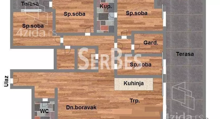 Četvorosoban stan | 4zida