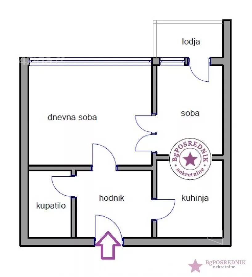 Jednoiposoban stan | 4zida
