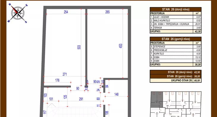 Trosoban stan | 4zida