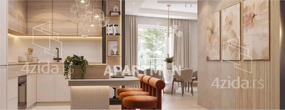 Šestoiposoban stan | 4zida