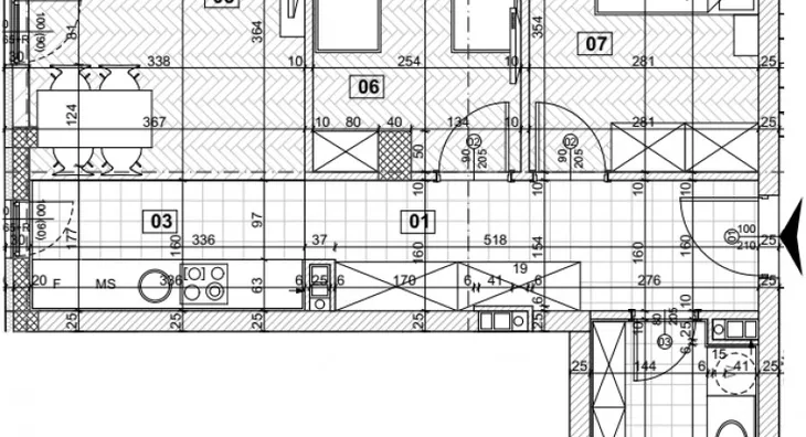 Trosoban stan | 4zida