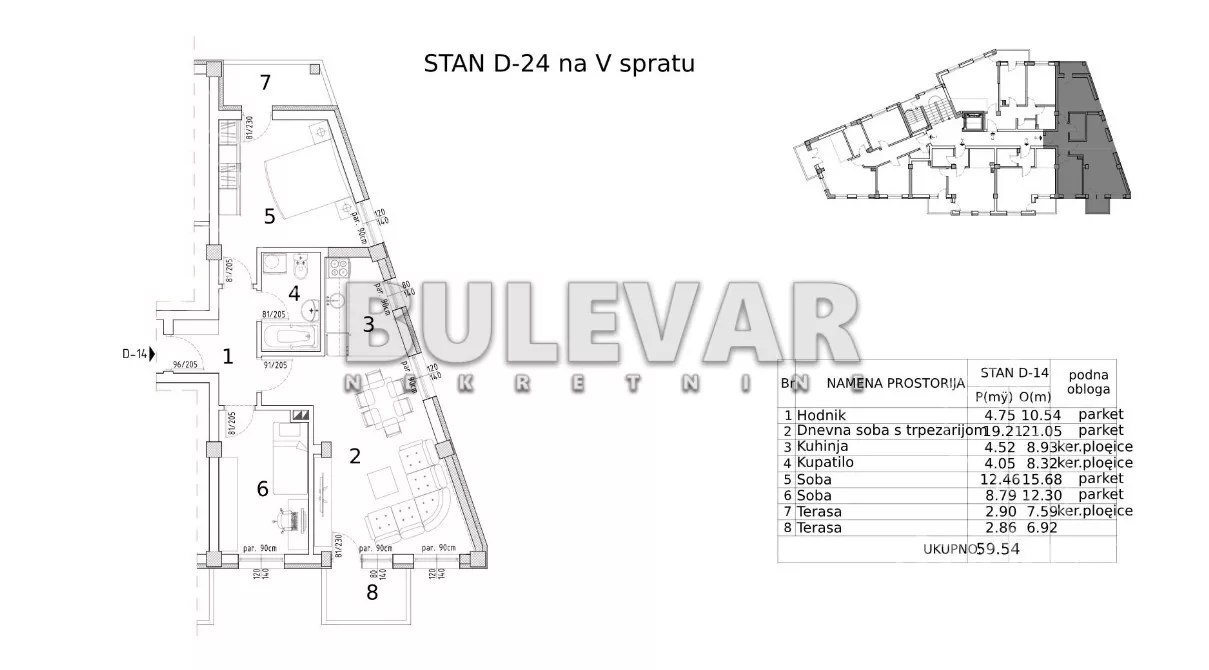 Dvoiposoban stan | 4zida