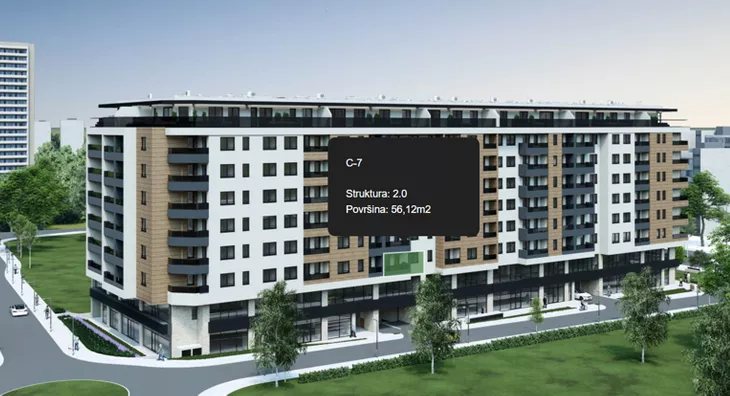 Dvosoban stan | 4zida