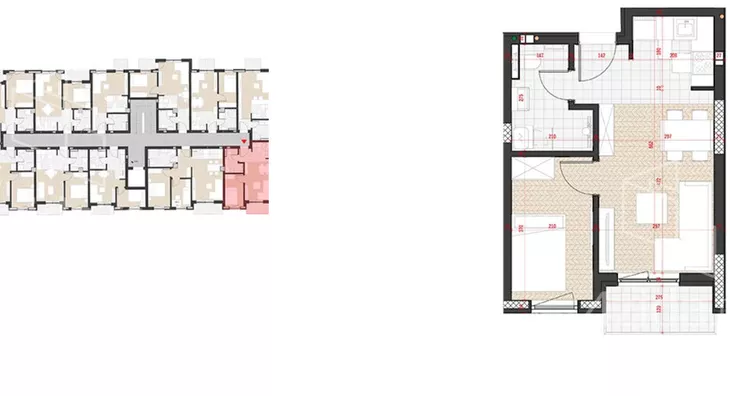 Dvosoban stan | 4zida