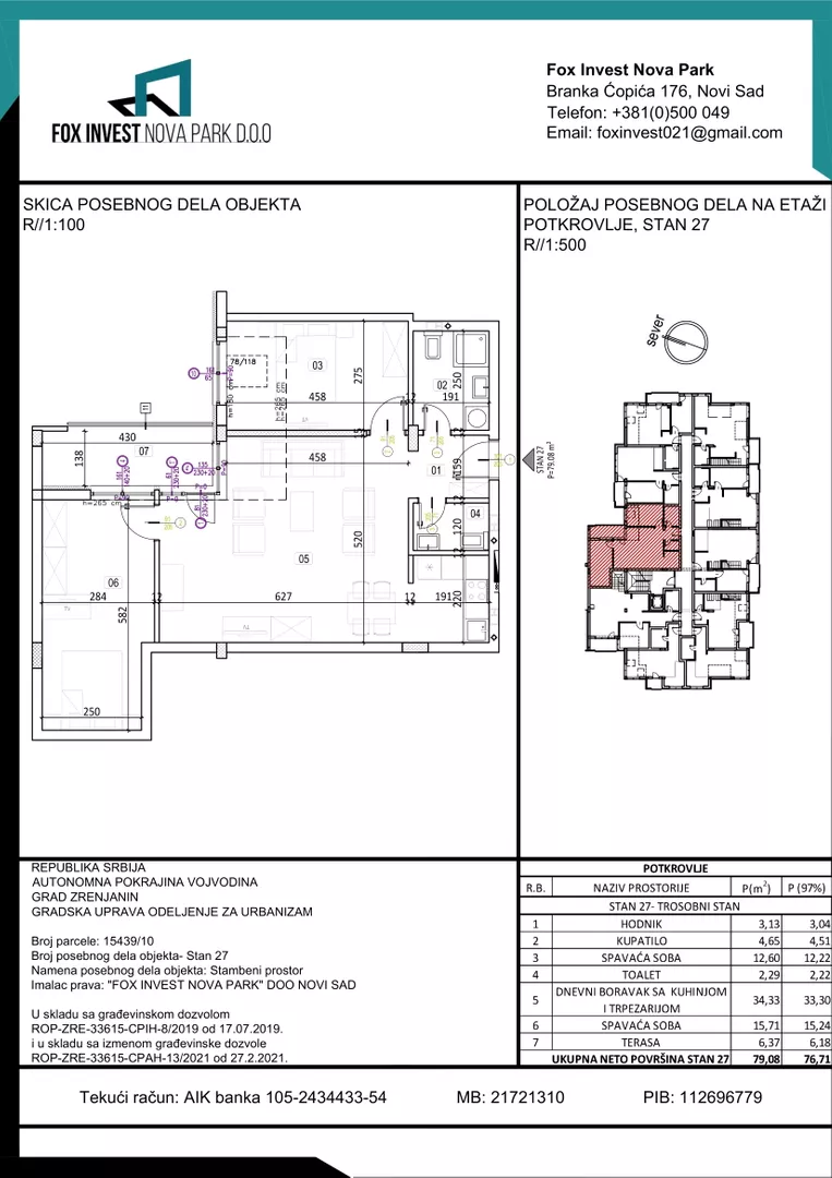 Trosoban stan | 4zida