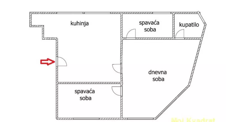 Trosoban stan | 4zida