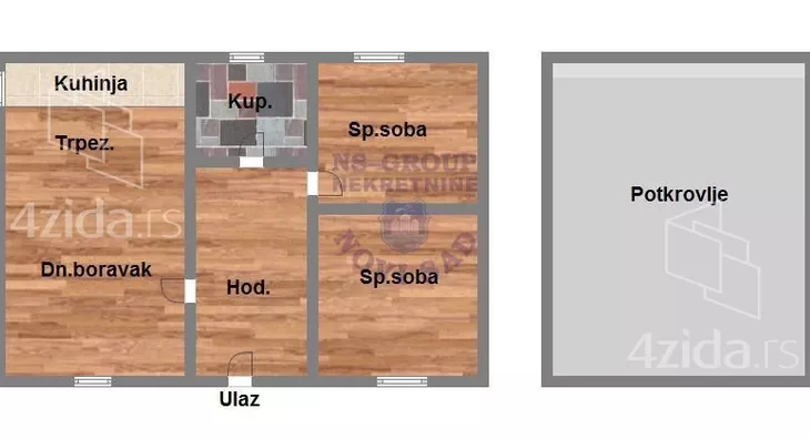 2-etažna kuća | 4zida