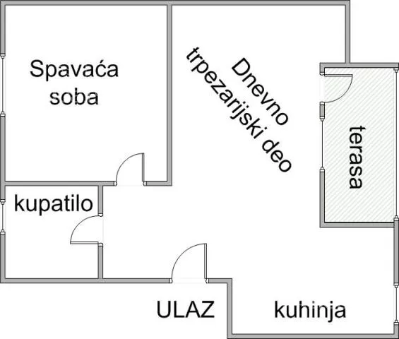 Jednoiposoban stan | 4zida