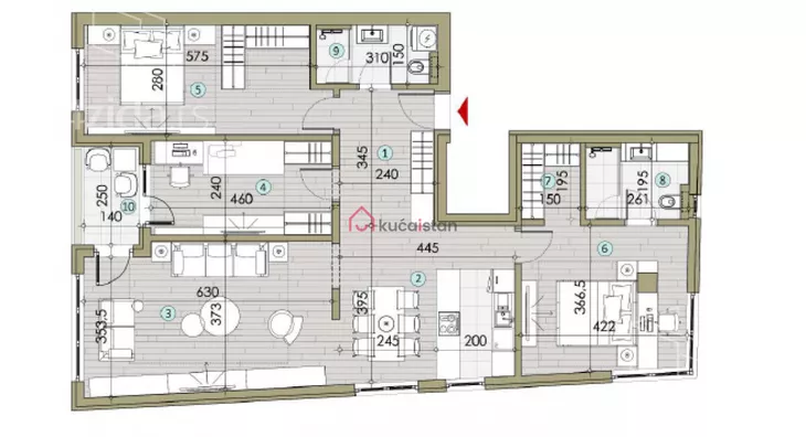 Četvorosoban stan | 4zida