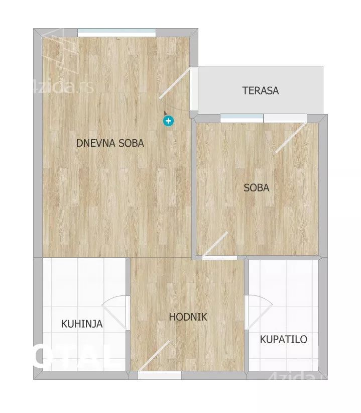 Jednoiposoban stan | 4zida