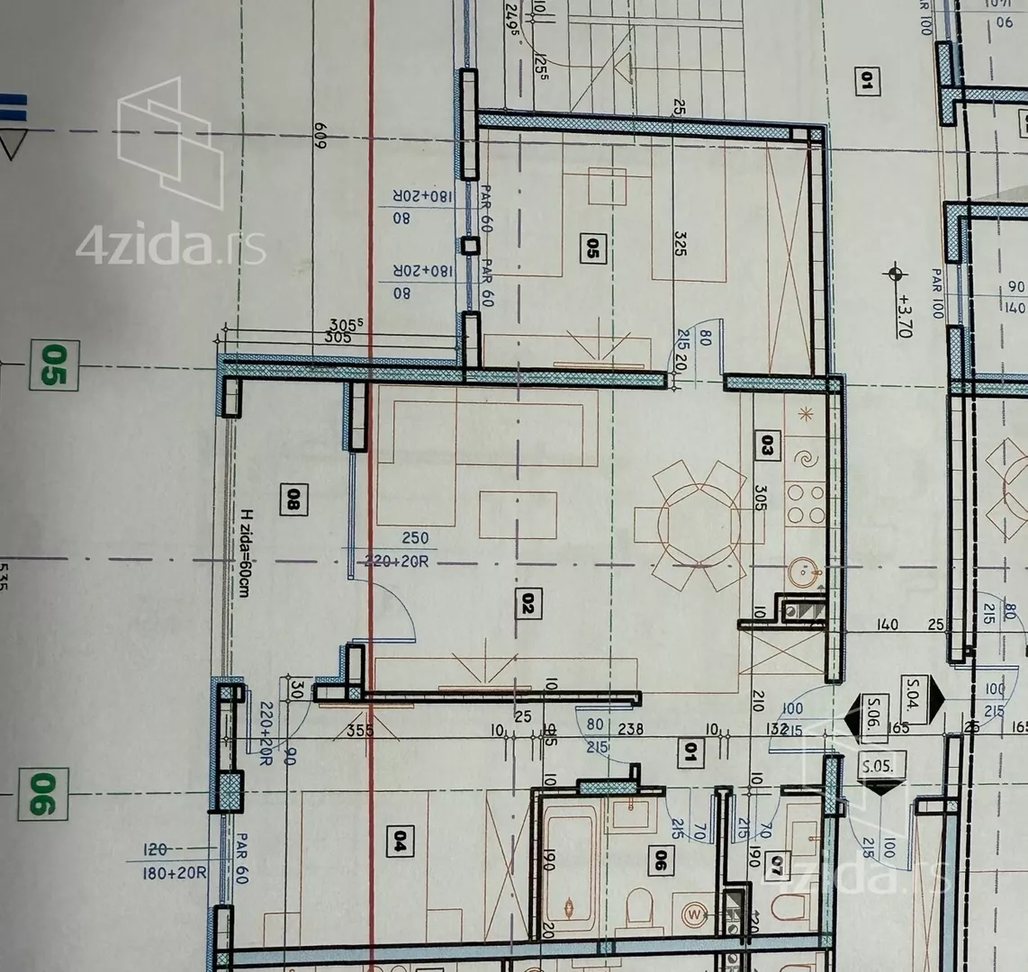 Trosoban stan | 4zida