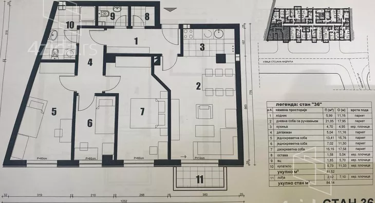 Troiposoban stan | 4zida