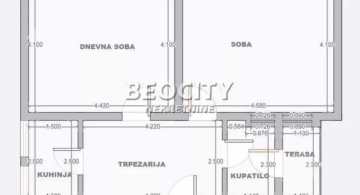 Dvosoban stan | 4zida