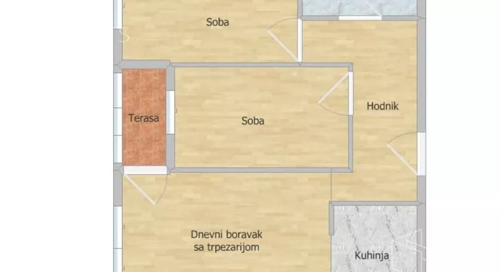 Dvoiposoban stan | 4zida