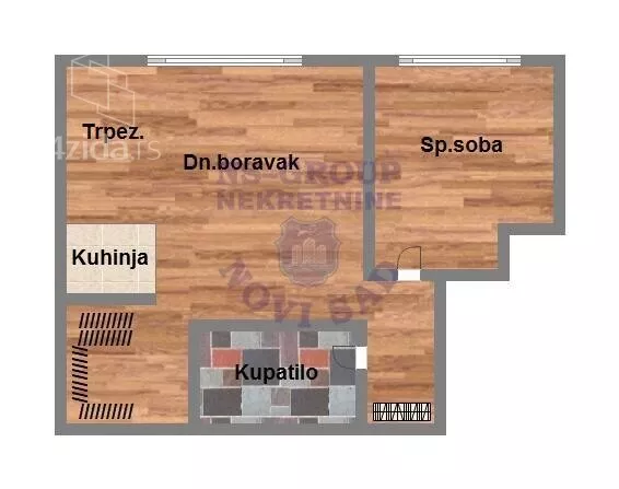 Dvosoban stan | 4zida